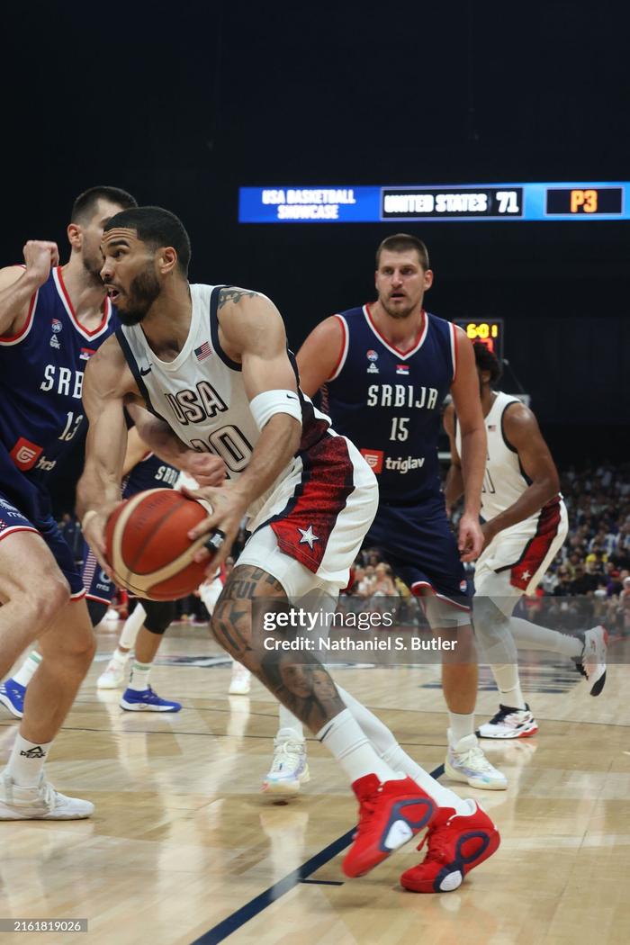 掘金横扫塞尔维亚男篮,塔图姆完成帽子戏法的简单介绍 掘金横扫塞尔维亚男篮,塔图姆完成帽子戏法的简单介绍